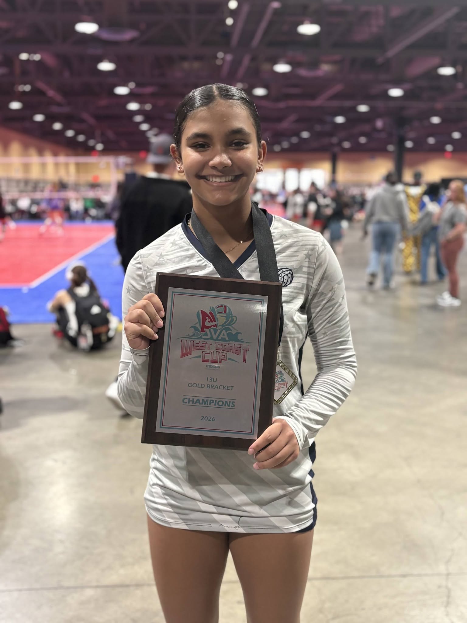 Lucy at Long Beach championships